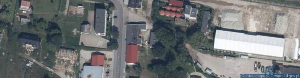 Zdjęcie satelitarne Zajazd Złoty Róg