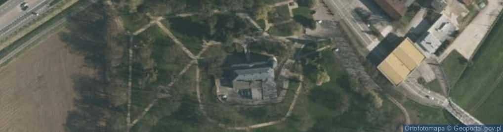 Zdjęcie satelitarne Zamek Chałupki
