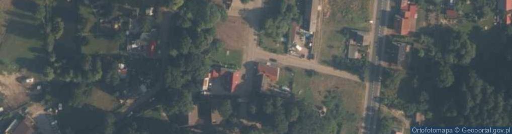 Zdjęcie satelitarne Zamek Tuczno Dom Architekta SARP