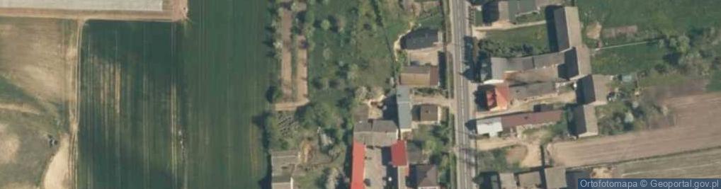 Zdjęcie satelitarne Zespół Pałacowo - Parkowy w Małkowie