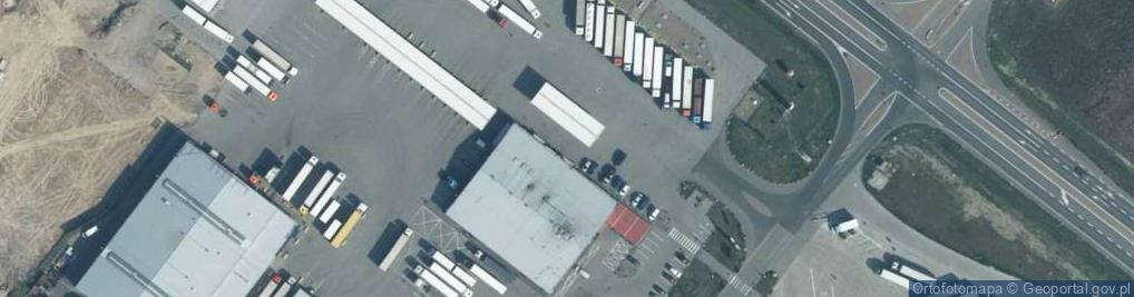 Zdjęcie satelitarne BP Port Świecko