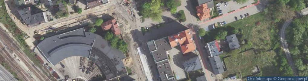 Zdjęcie satelitarne restauracja Pod Ratuszem