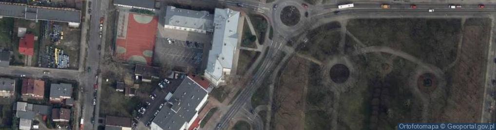 Zdjęcie satelitarne Zespół Szkół Ponadgimnazjalnych nr 1