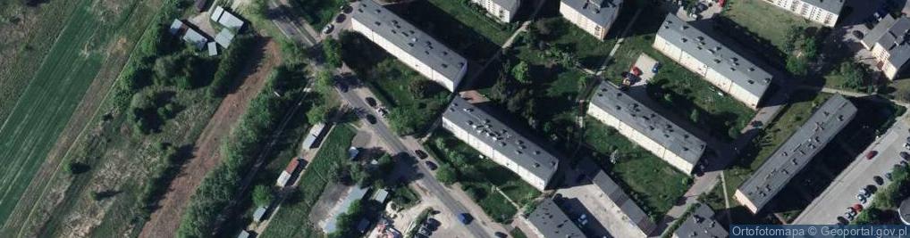 Zdjęcie satelitarne Czyszczenie i Sprzątanie Budynków Oraz Terenów Usługi Hydrauliczne i Budowlane Marian Długosz