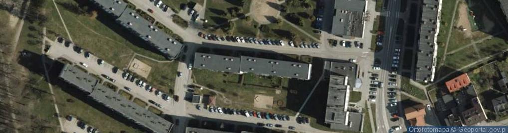 Zdjęcie satelitarne Dariusz Komasa Usługi Hydrauliczne - Budowlane Import - Export Komasa Dariusz