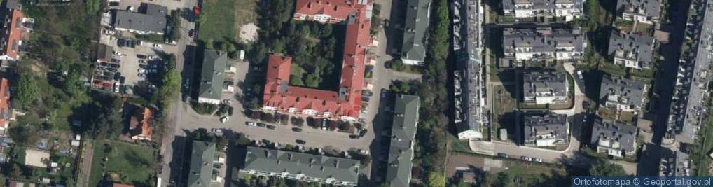 Zdjęcie satelitarne Frezowanie pod ogrzewanie podłogowe