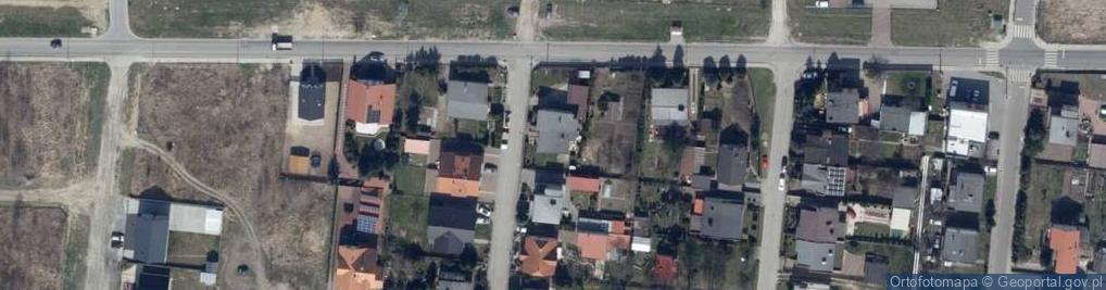 Zdjęcie satelitarne Paweł Kaźmierczak Usługi Ziemno Budowlane