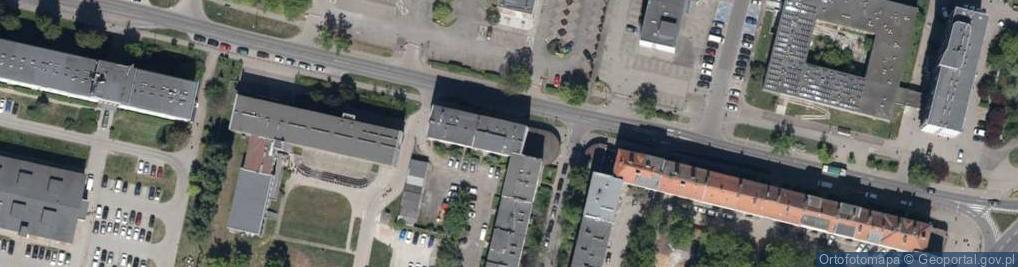 Zdjęcie satelitarne Pogotowie Kanalizacyjne we Wrocławiu WUKO