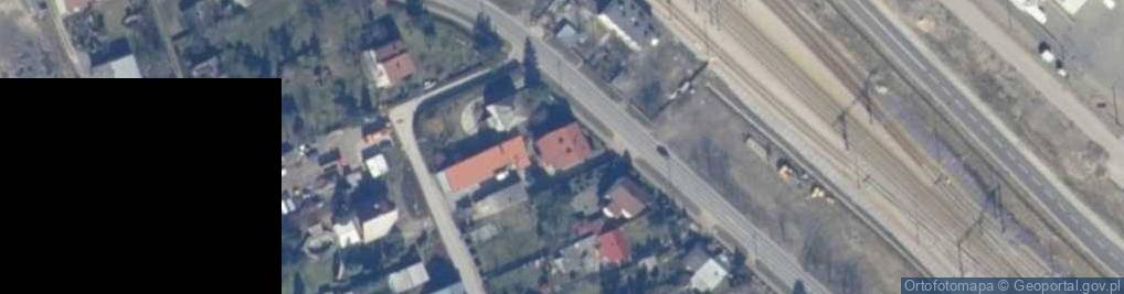 Zdjęcie satelitarne Usługi Instalacyjno Sanitarne Wod-Kaz, C.O. Gaz Jurzysta Henryk
