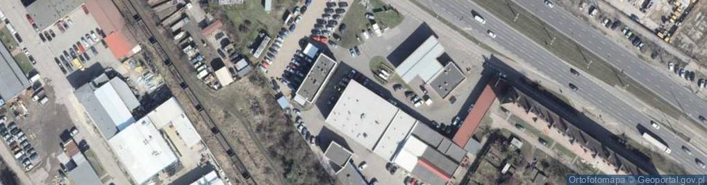 Zdjęcie satelitarne Hyundai - Dealer, Serwis