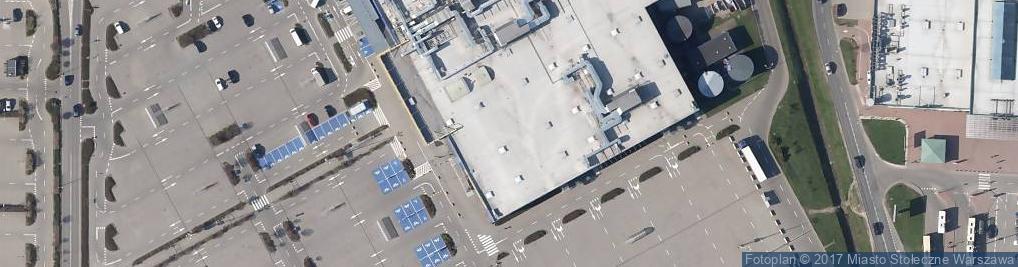 Zdjęcie satelitarne IKEA Warszawa Targówek