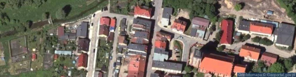 Zdjęcie satelitarne Biuro Informacji Miasta i Gminy w Barczewie