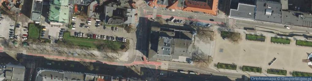 Zdjęcie satelitarne Centrum Informacji Miejskiej - Arkadia