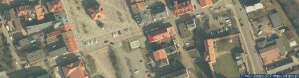 Zdjęcie satelitarne Centrum Informacji Turystycznej Miasta i Gminy Łęczyca