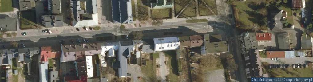 Zdjęcie satelitarne Centrum Informacji Turystycznej Siedlce