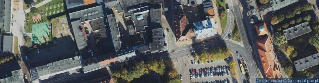 Zdjęcie satelitarne Centrum Informacji Turystycznej Słupsk