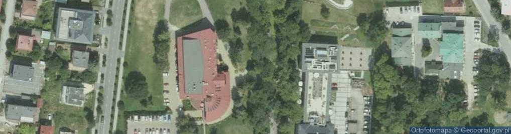 Zdjęcie satelitarne Centrum Informacji Turystycznej w Busku-Zdroju