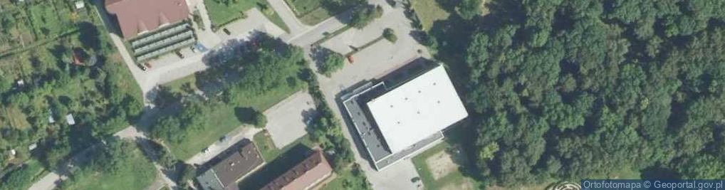 Zdjęcie satelitarne Centrum Informacji Turystycznej w Kazimierzy Wielkiej
