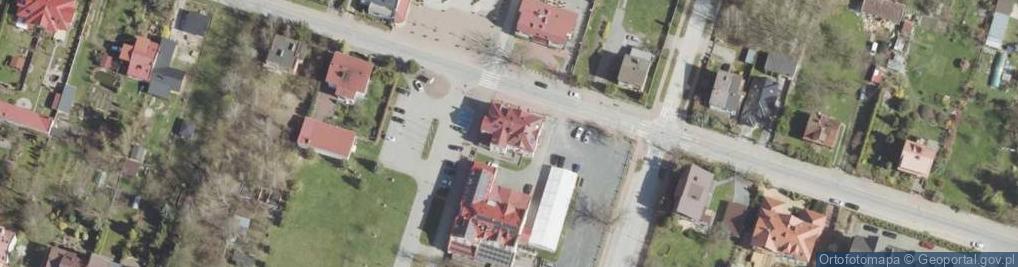Zdjęcie satelitarne Centrum Informacji Turystycznej w Skarżysko-Kamiennej