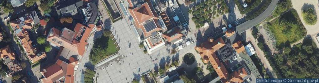Zdjęcie satelitarne Centrum Informacji Turystycznej w Sopocie