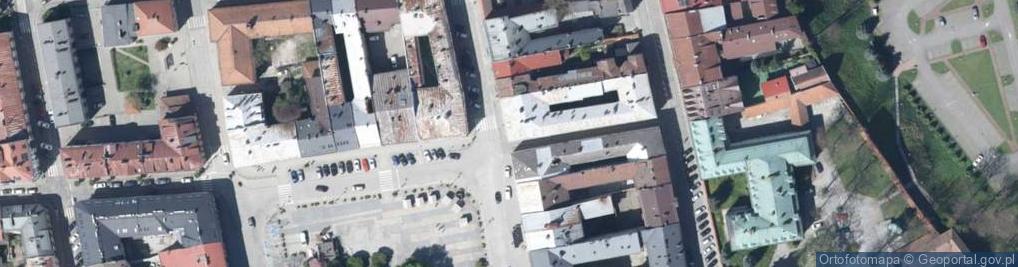 Zdjęcie satelitarne Centrum Informacji Turystycznej
