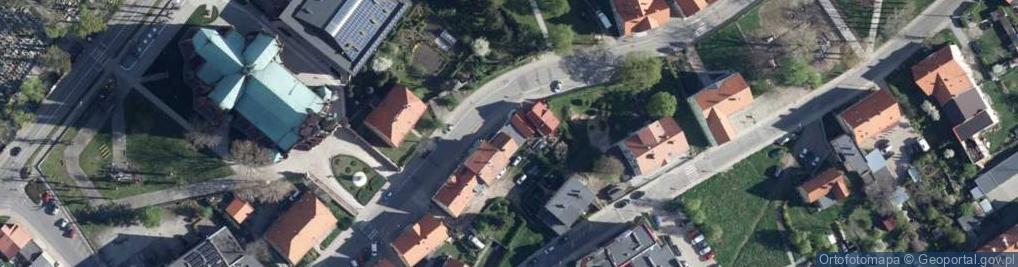 Zdjęcie satelitarne Centrum Informacji Turystycznej