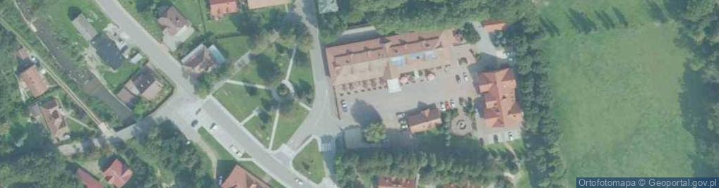 Zdjęcie satelitarne Centrum Turystyczne Ziemi Szczyrzyckiej