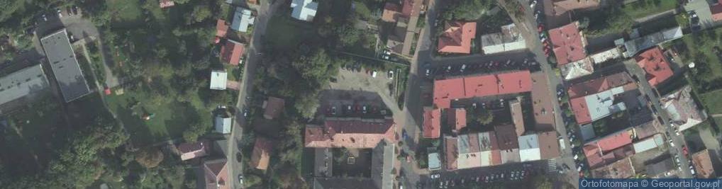 Zdjęcie satelitarne Dom Wycieczkowy PTTK