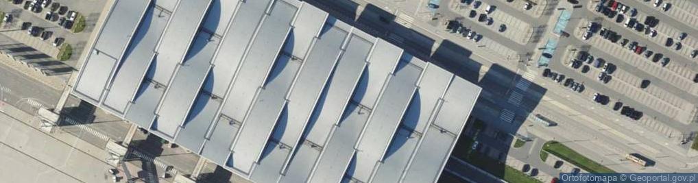 Zdjęcie satelitarne Informacja Turystyczna Lotnisko Wrocław