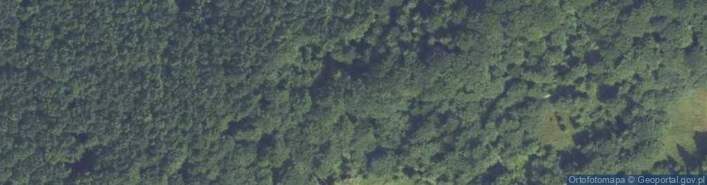 Zdjęcie satelitarne Mapa Beskidu i szlaków.