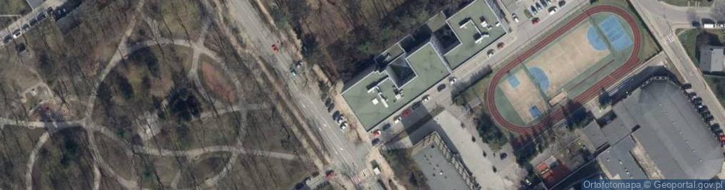 Zdjęcie satelitarne Powiatowe Centrum Informacji Turystycznej - Wydział Kultury i Promocji przy Starostwie Powiatowym w Tomaszowie Mazowieckim