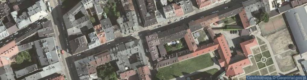 Zdjęcie satelitarne Punkt Informacji Miejskiej InfoKraków, ul. Józefa