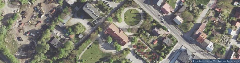 Zdjęcie satelitarne Punkt Informacji Turystycznej Muzeum Regionalne w Stalowej Woli