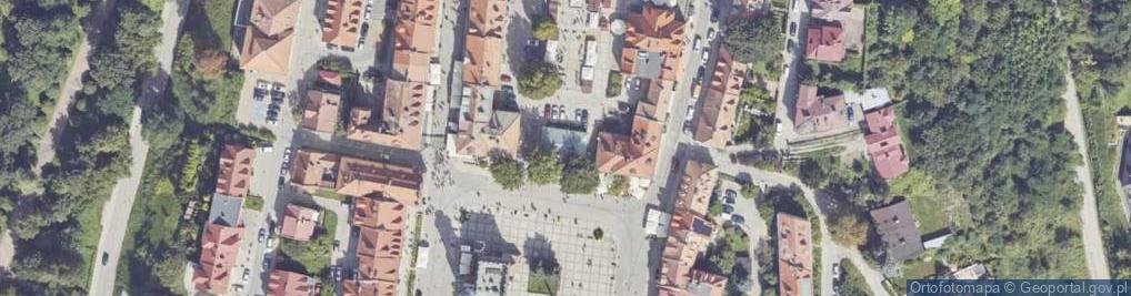 Zdjęcie satelitarne Punkt Informacji Turystycznej PTTK w Sandomierzu