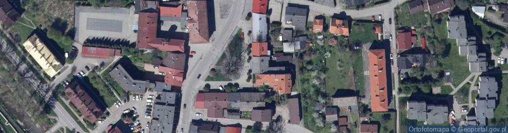 Zdjęcie satelitarne Punkt Informacji Turystycznej w Andrychowie
