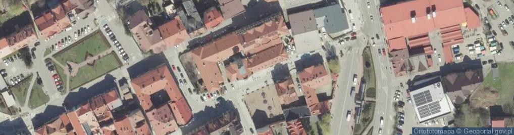 Zdjęcie satelitarne Punkt Informacji Turystycznej w Bochni