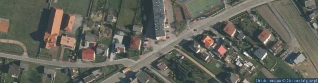 Zdjęcie satelitarne Punkt Informacji Turystycznej w Gołkowicach, Gminne Centrum Kultury, Sportu i Turystyki w Godowie