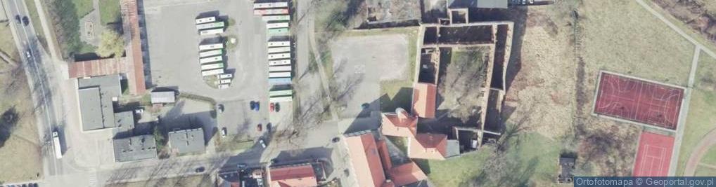 Zdjęcie satelitarne Punkt Informacji Turystycznej w Krośnie Odrzańskim