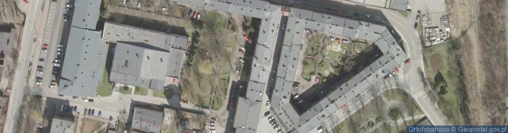 Zdjęcie satelitarne Punkt Informacji Turystycznej w Nikiszowcu