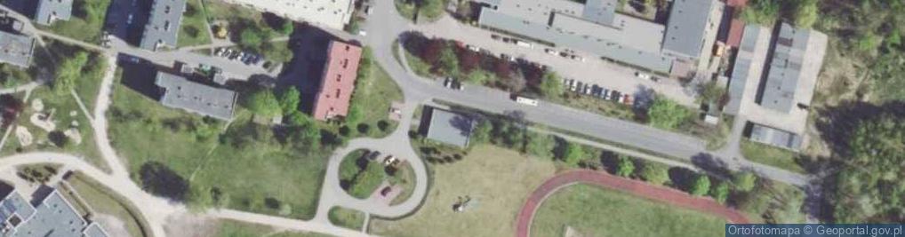 Zdjęcie satelitarne Punkt Informacji Turystycznej w Ozimku