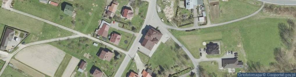 Zdjęcie satelitarne Punkt Informacji Turystycznej w Sękowej