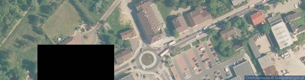 Zdjęcie satelitarne Punkt Informacji Turystycznej w Trzebini