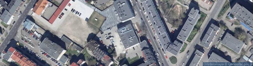 Zdjęcie satelitarne Punkt Informacji Turystycznej we Włocławku