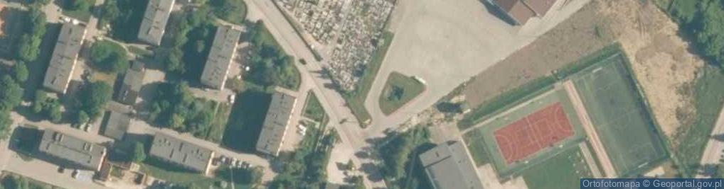 Zdjęcie satelitarne Punkt Informacji Turystycznej we Włoszczowej