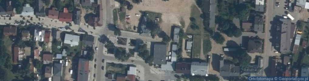 Zdjęcie satelitarne Punkt Informacji Turystycznej Węgrów