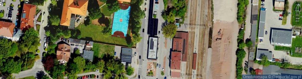 Zdjęcie satelitarne Punkt Informacji Turystycznej
