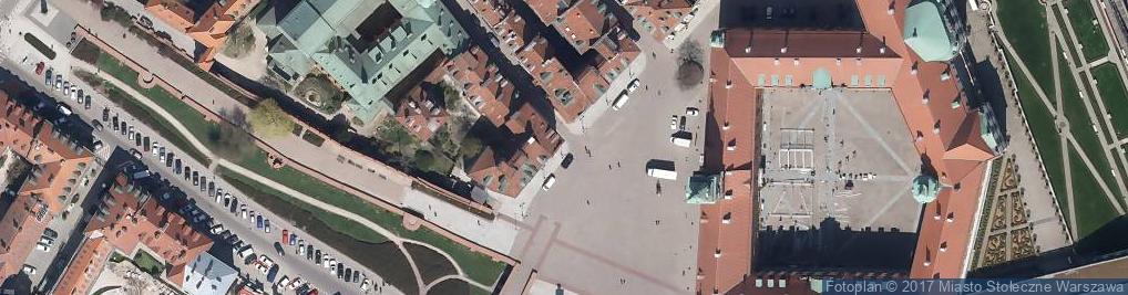 Zdjęcie satelitarne Warszawskie Centrum Informacji Turystycznej Plac Zamkowy