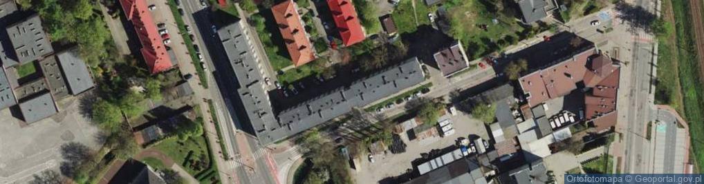 Zdjęcie satelitarne Biuro Informatyki Koncept Mucha Danuta Niewęgłowski Stanisław