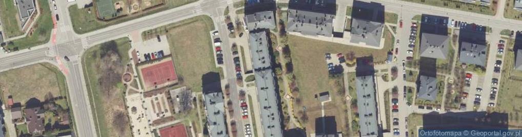 Zdjęcie satelitarne Centrum Zastosowań Informatycznych Czi