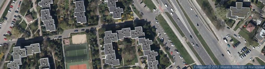 Zdjęcie satelitarne Doradztwo Usługi w Dziedzinie Informatyki Święcicki K M